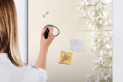 Magnetic marker board Vision board