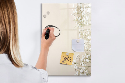Magnetic marker board Vision board