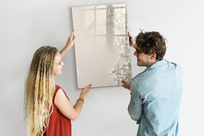 Magnetic marker board Vision board