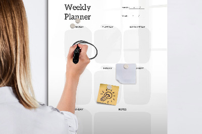 Magnetic marker board Marble absolute