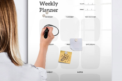 Magnetic marker board Marble absolute