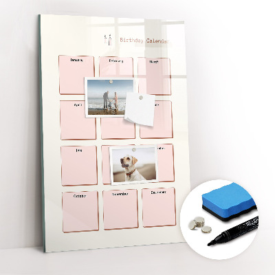 Magnetic marker board Hello Summer Lettering