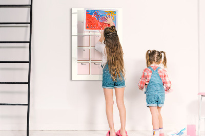 Magnetic marker board Hello Summer Lettering