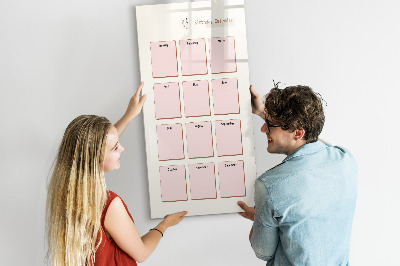 Magnetic marker board Hello Summer Lettering