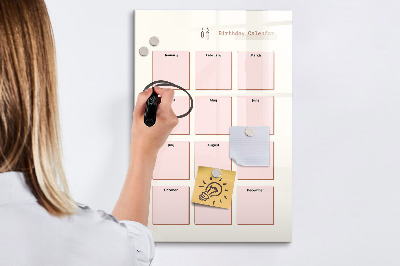 Magnetic marker board Hello Summer Lettering