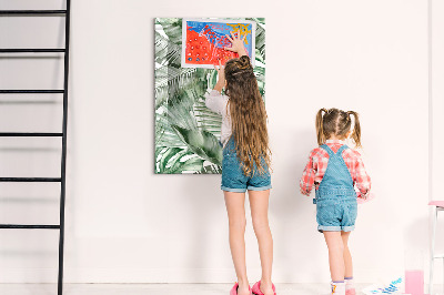 Glass dry erase board magnetic Birthday Calendar