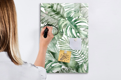 Glass dry erase board magnetic Birthday Calendar