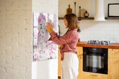 Magnetic board for drawing Weekly Meal Planner