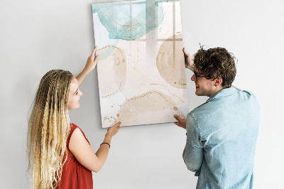 Magnetic board with marker Soft Feathers