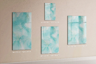 Magnetic marker board Pastel Stains