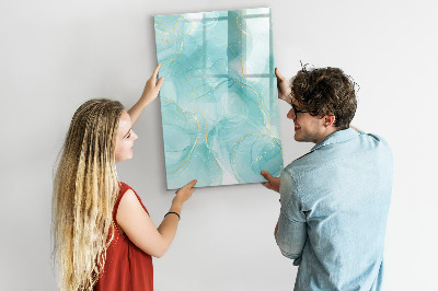 Magnetic marker board Pastel Stains