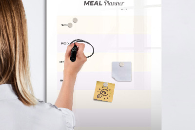 Magnetic marker board Painting