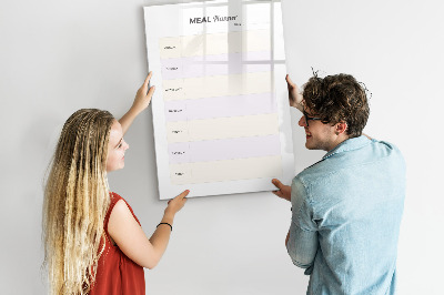 Magnetic marker board Painting