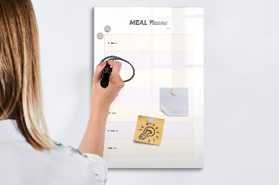 Magnetic marker board Painting