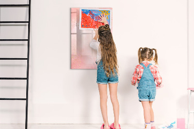 Magnetic marker board Rush Leaves