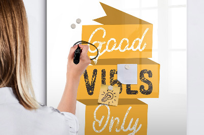 Glass dry erase board magnetic Plant Shoot Leaves