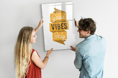 Glass dry erase board magnetic Plant Shoot Leaves