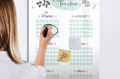 Magnetic marker board Good Vibrations Only