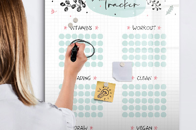 Magnetic marker board Good Vibrations Only