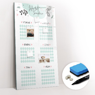 Magnetic marker board Good Vibrations Only