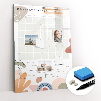 Magnetic marker board Daily Planner