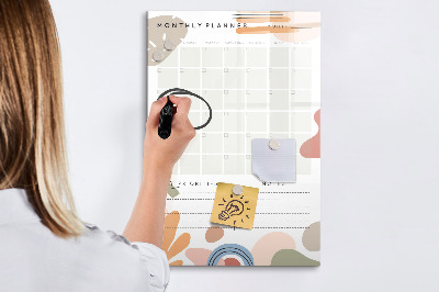 Magnetic marker board Daily Planner