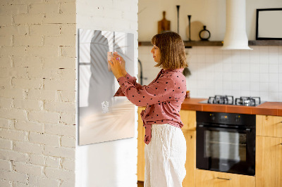 Glass dry erase board magnetic Vegetables on Wood