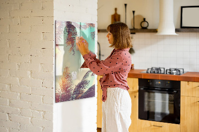 Magnetic drawing board Peony Flowers