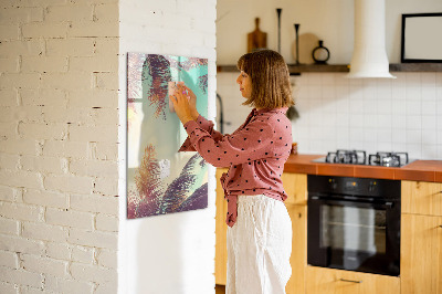 Magnetic drawing board Peony Flowers