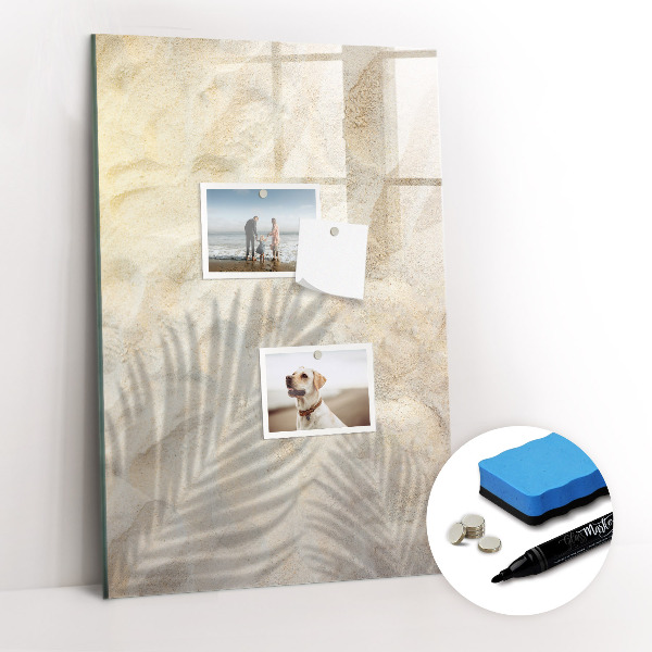 Magnetic marker board Glitter Marble