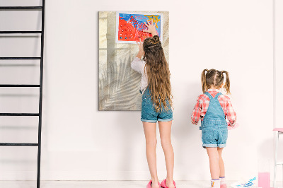 Magnetic marker board Glitter Marble