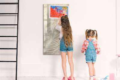 Magnetic marker board Glitter Marble