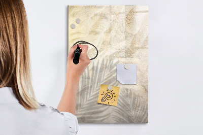Magnetic marker board Glitter Marble