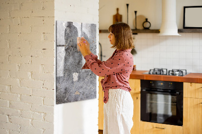 Magnetic board for writing Weekly Meal Planner