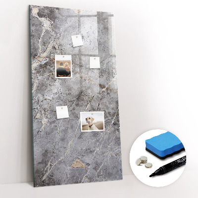 Glass dry erase board magnetic Weekly Meal Planner