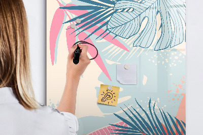 Magnetic marker board Dark Marble