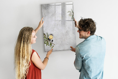 Magnetic board for drawing Pastel Leaves