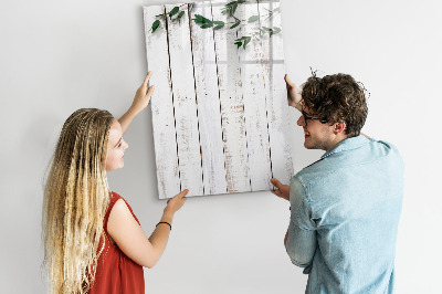 Glass dry erase board magnetic Lemon Slices