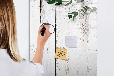 Magnetic board for writing Lemon Slices