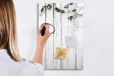 Magnetic board for writing Lemon Slices