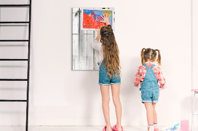 Glass dry erase board magnetic Lemon Slices