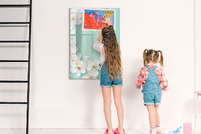 Magnetic board with marker Wooden Panels