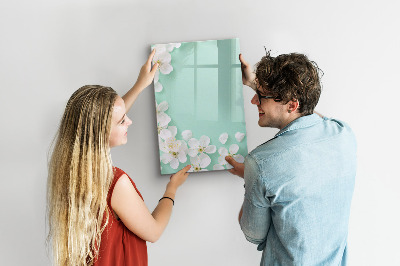 Magnetic board with marker Wooden Panels