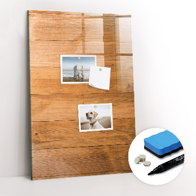 Glass dry erase board magnetic Blooming Flowers