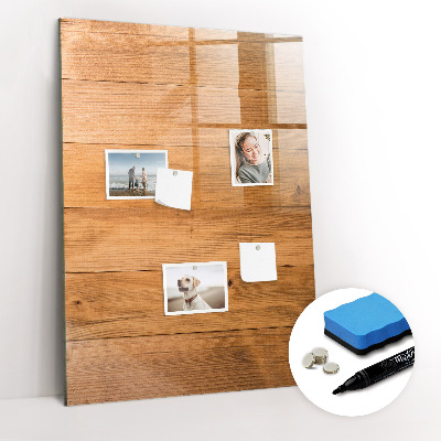 Glass dry erase board magnetic Blooming Flowers