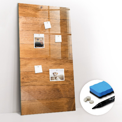 Glass dry erase board magnetic Blooming Flowers