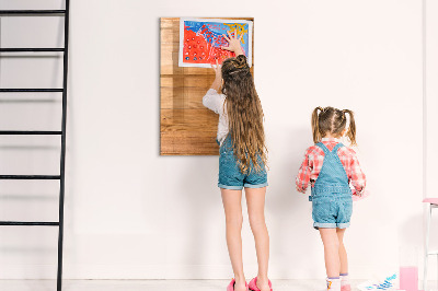 Glass dry erase board magnetic Blooming Flowers