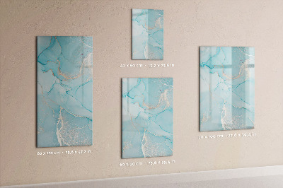 Magnetic marker board Pastel Feathers