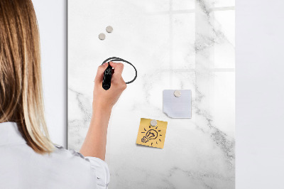 Magnetic marker board Marble Waves