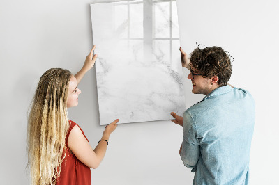 Magnetic board for drawing Marble Waves